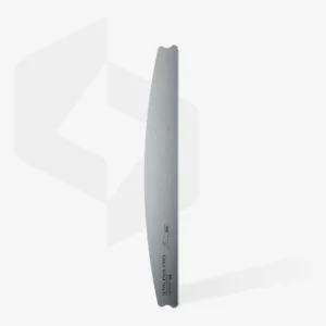 Pilnik półksiężyc z wygiętą stroną do skórek i linii piłowania