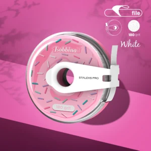 nakładka ścierna Expert White do manicure na bazie MBE-20