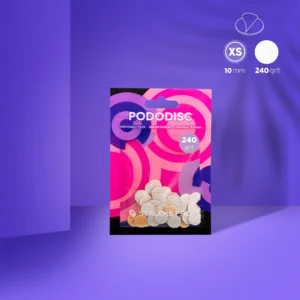 PODODISC XS – nakładki ścierne do precyzyjnego pedicure 240