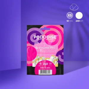 małe nakładki ścierne Expert White XS – 240 grit