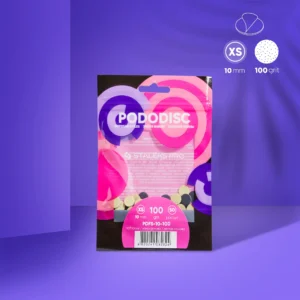 nakładki ścierne Expert XS 10 mm – piankowe do pedicure